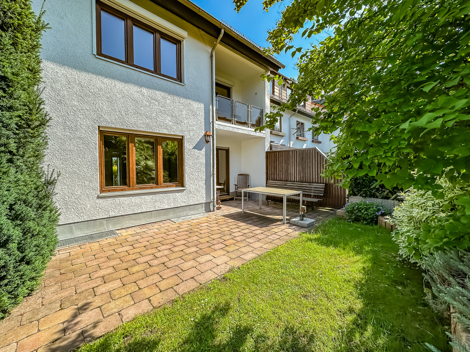 Terrasse in Südrichtung