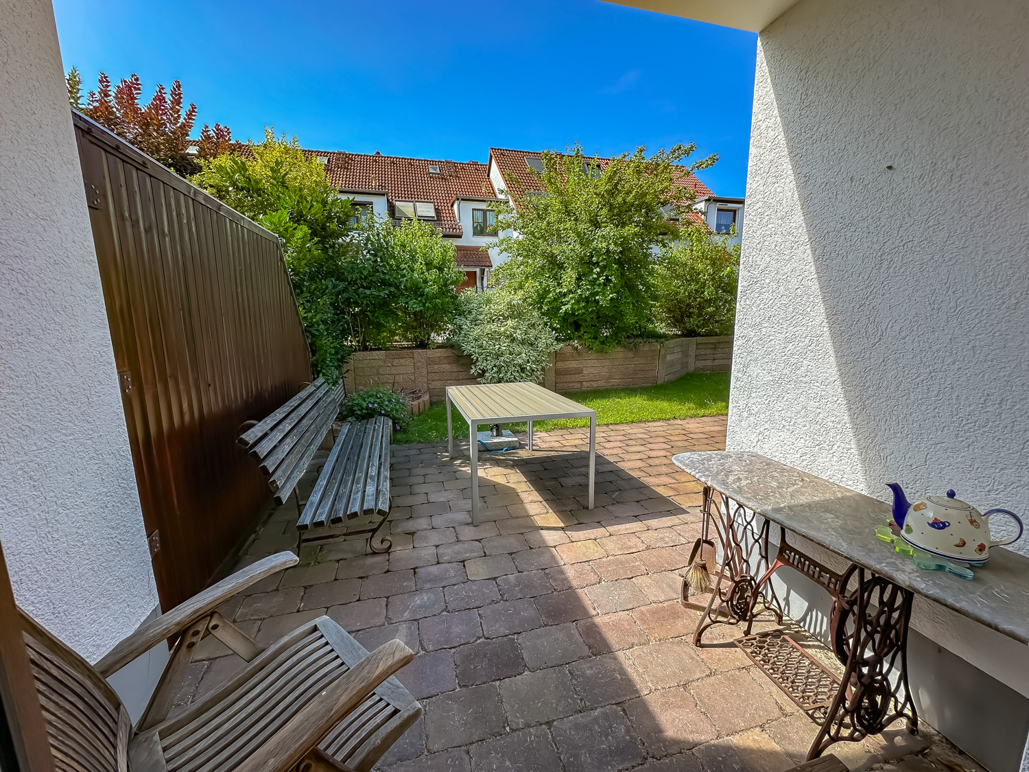 Terrasse in Südrichtung