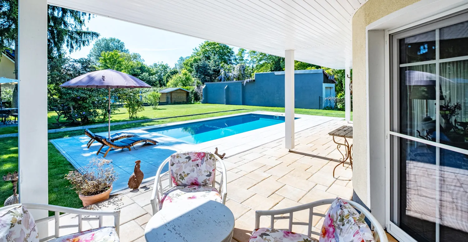 Blick von der Terrasse