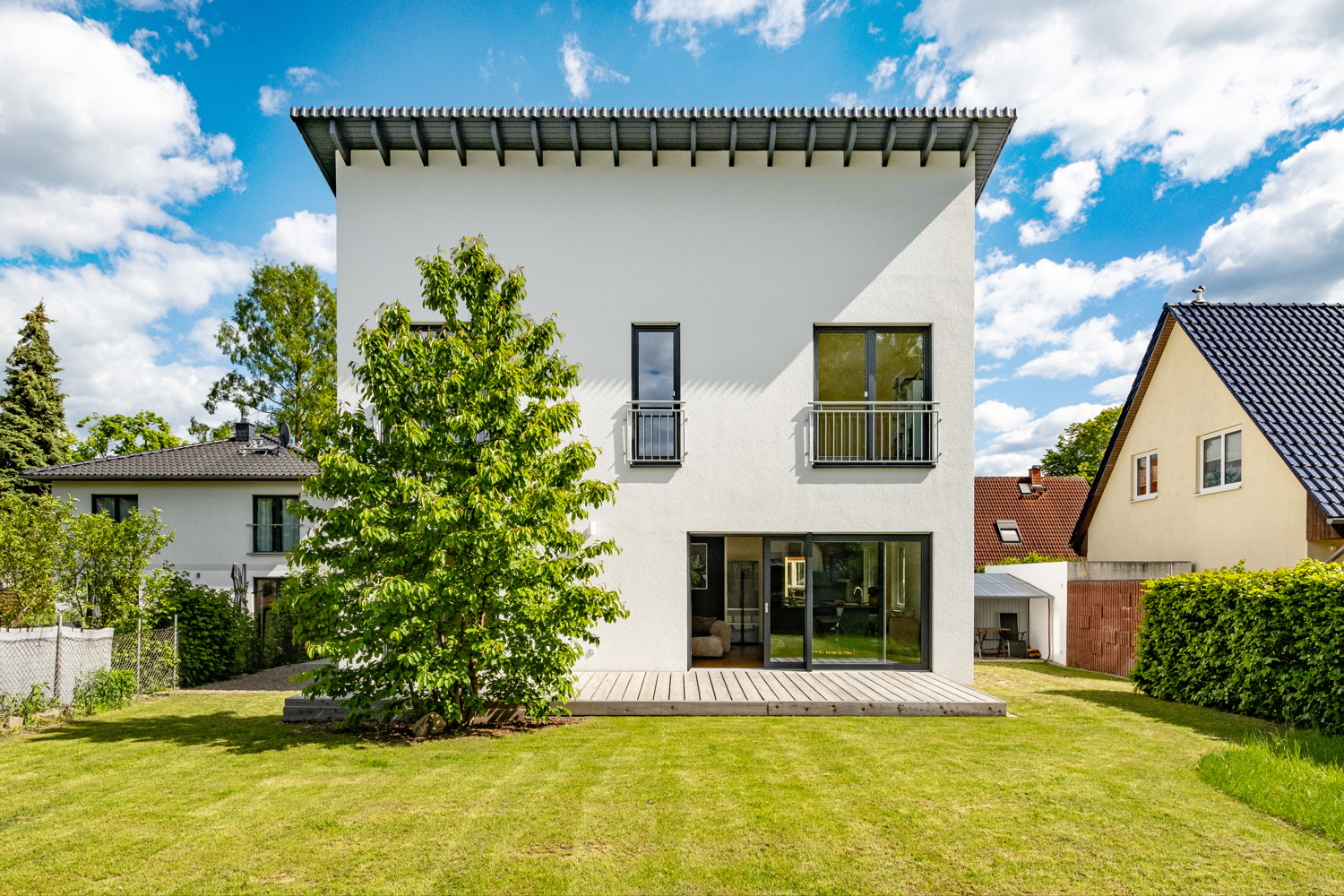 Haus vom Garten