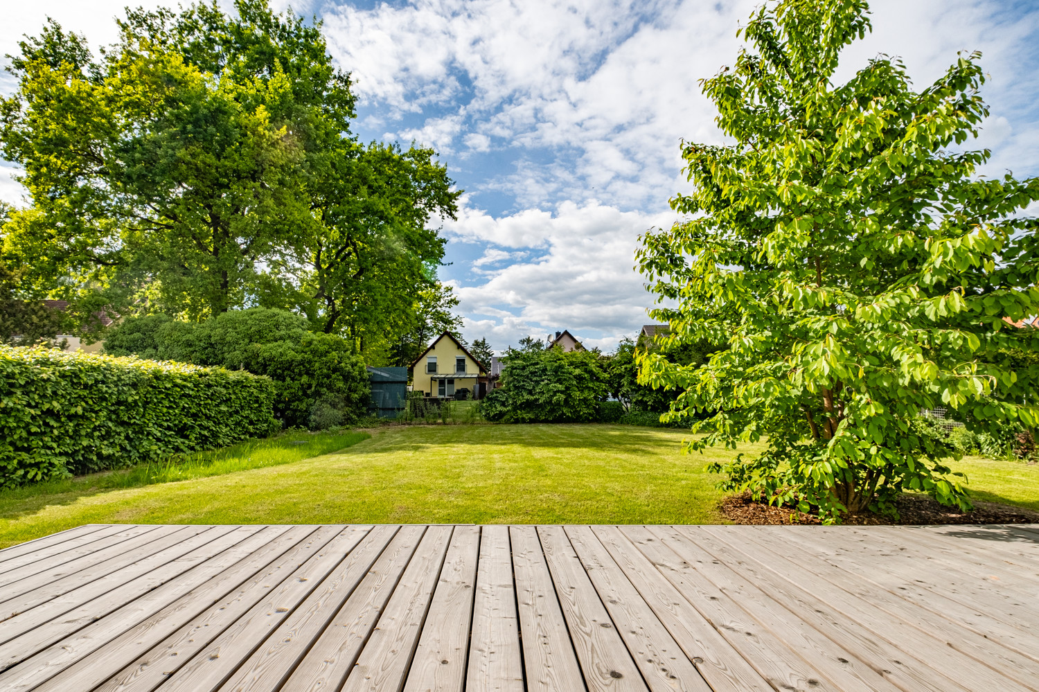 Blick von der Terrasse