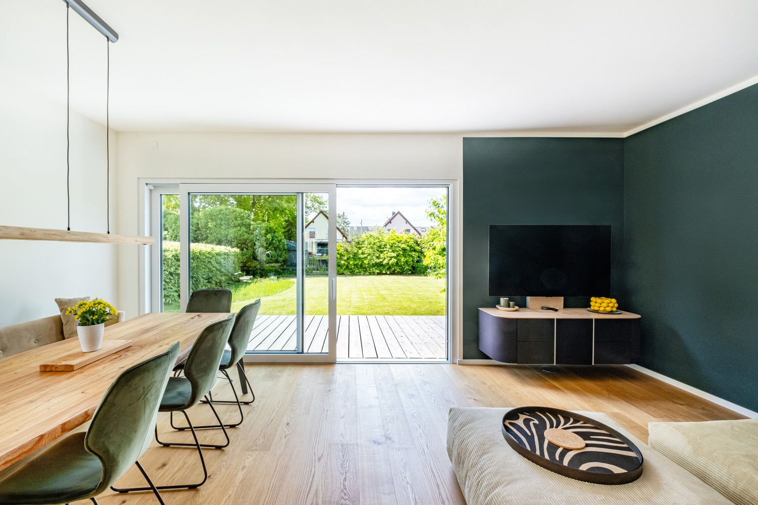 Wohnzimmer / Essecke