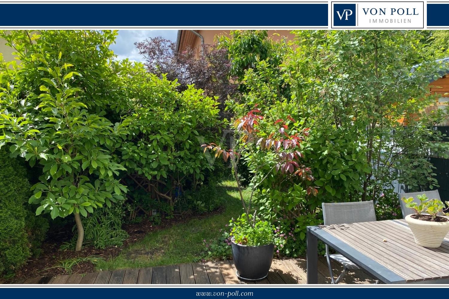 Blick in den Garten