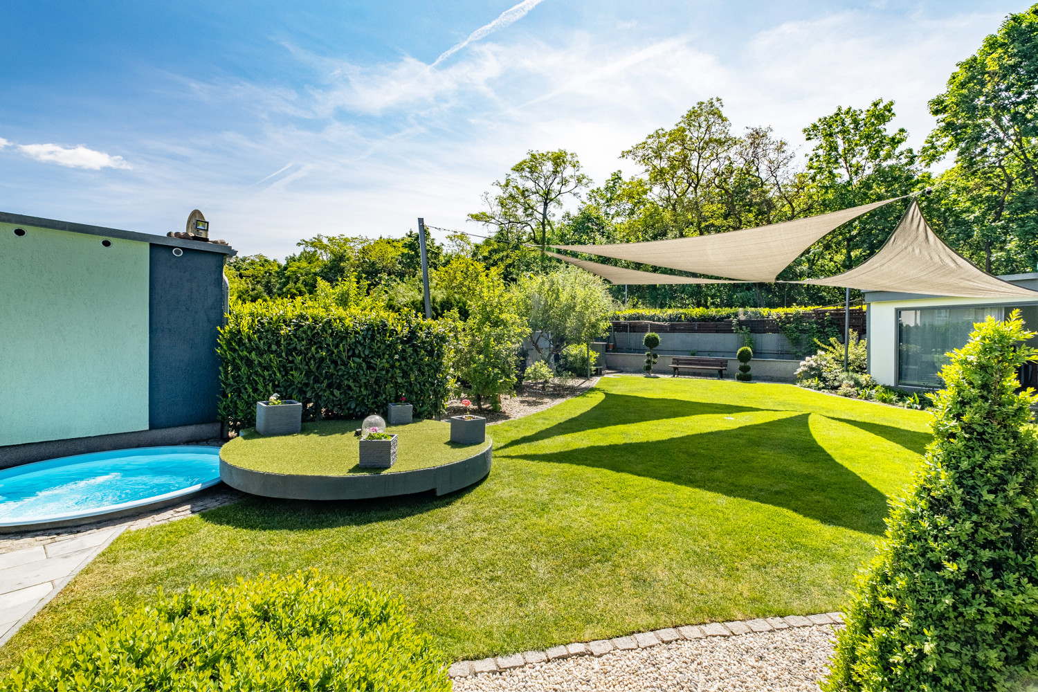 Blick in den Garten
