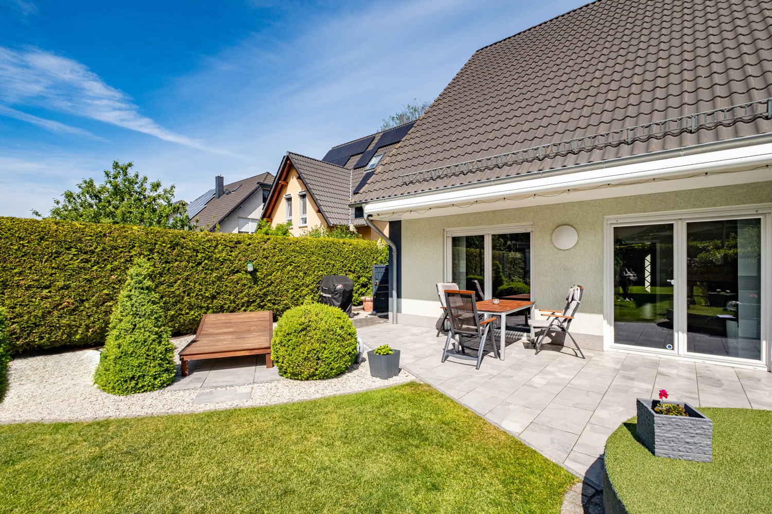Blick vom Garten