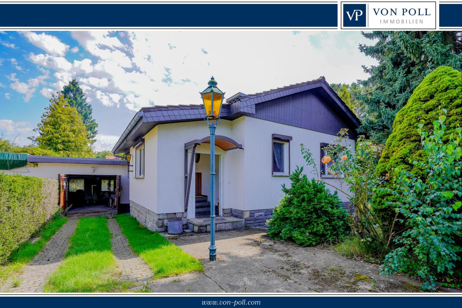 Sanierungsobjekt mit Potenzial: Bungalow auf großzügigem Grundstück in ruhiger Lage