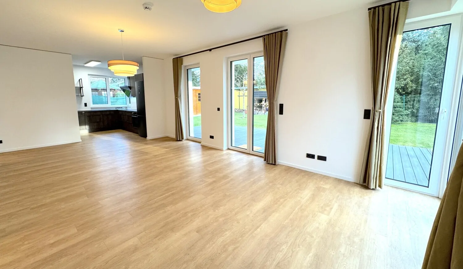 Wohnzimmer und Essbereich