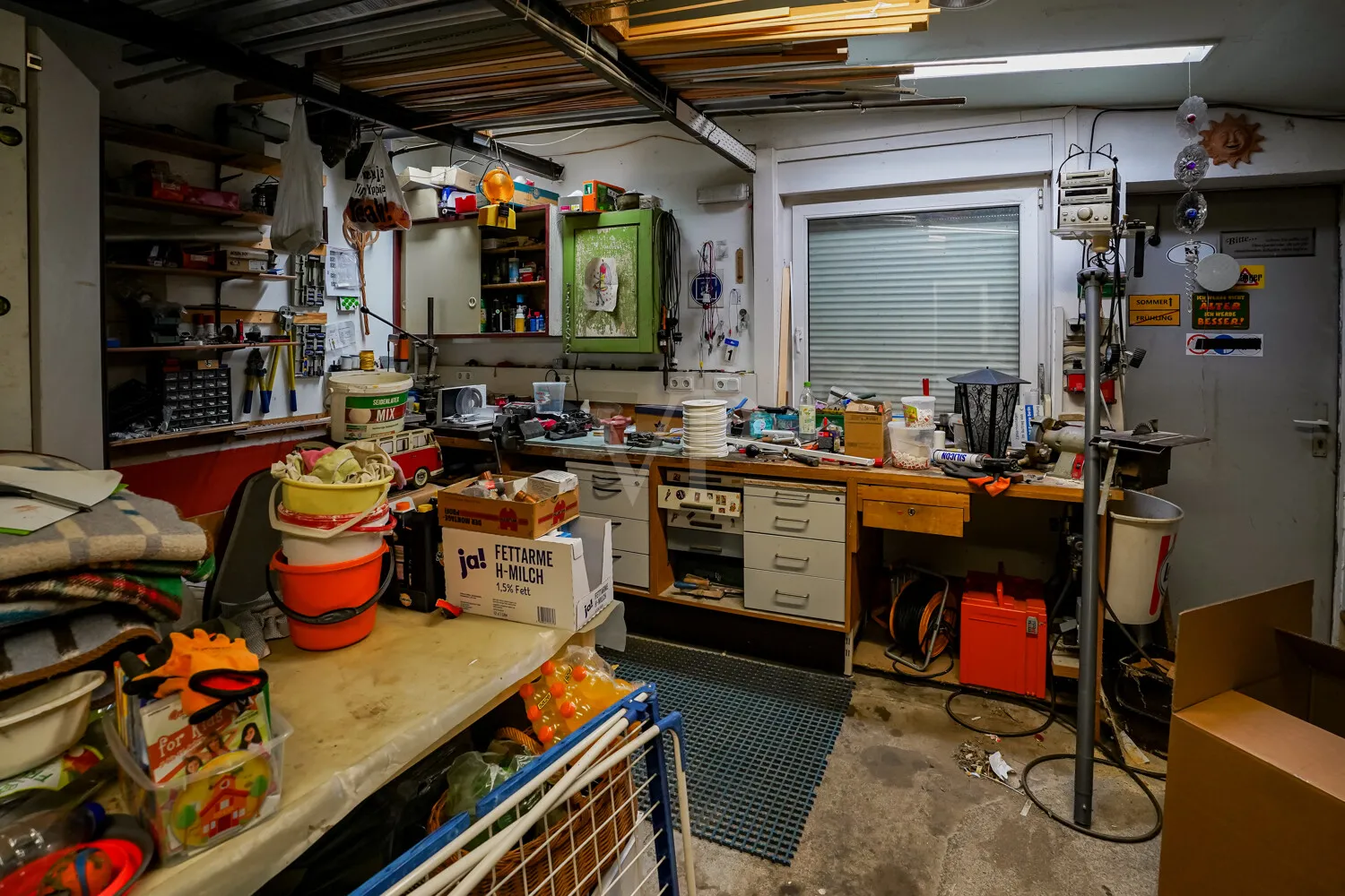 Hobbyraum an der Garage