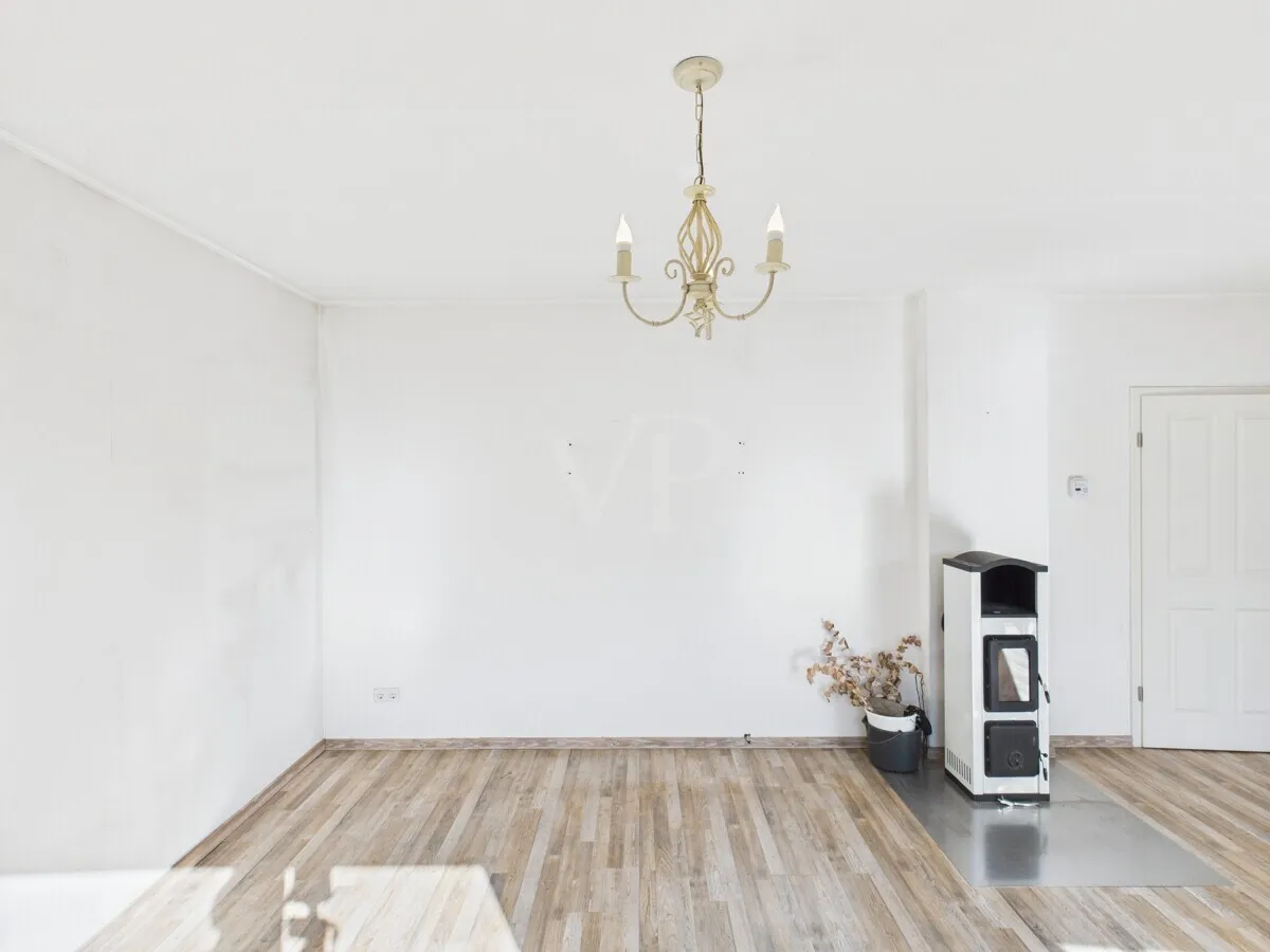 Wohnzimmer EG mit Kamin