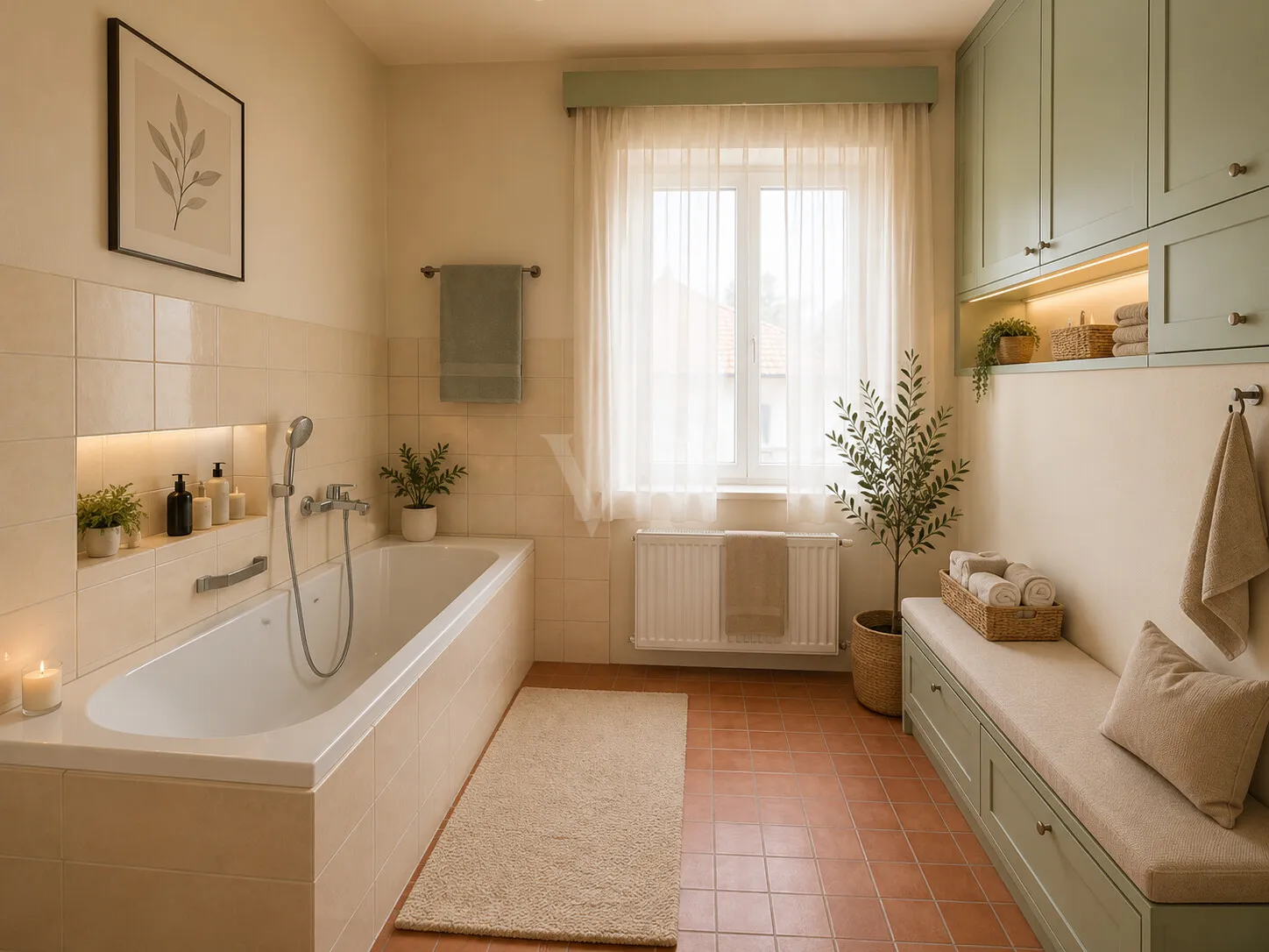 Badezimmer KI generiert