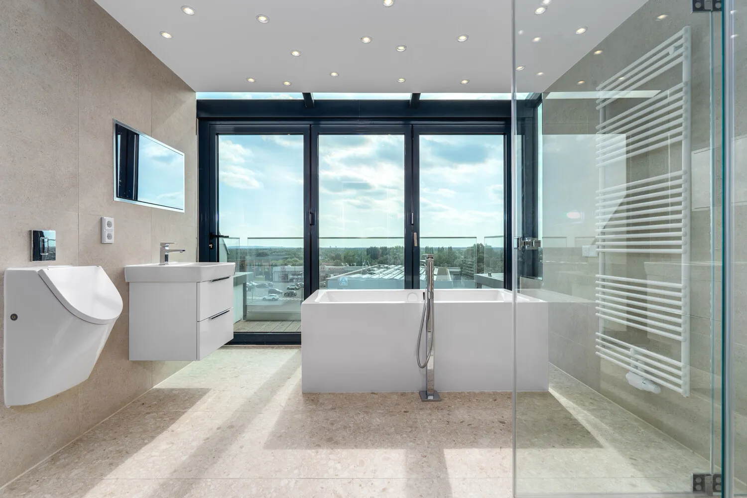 4. Etage Blick zum Masterbad