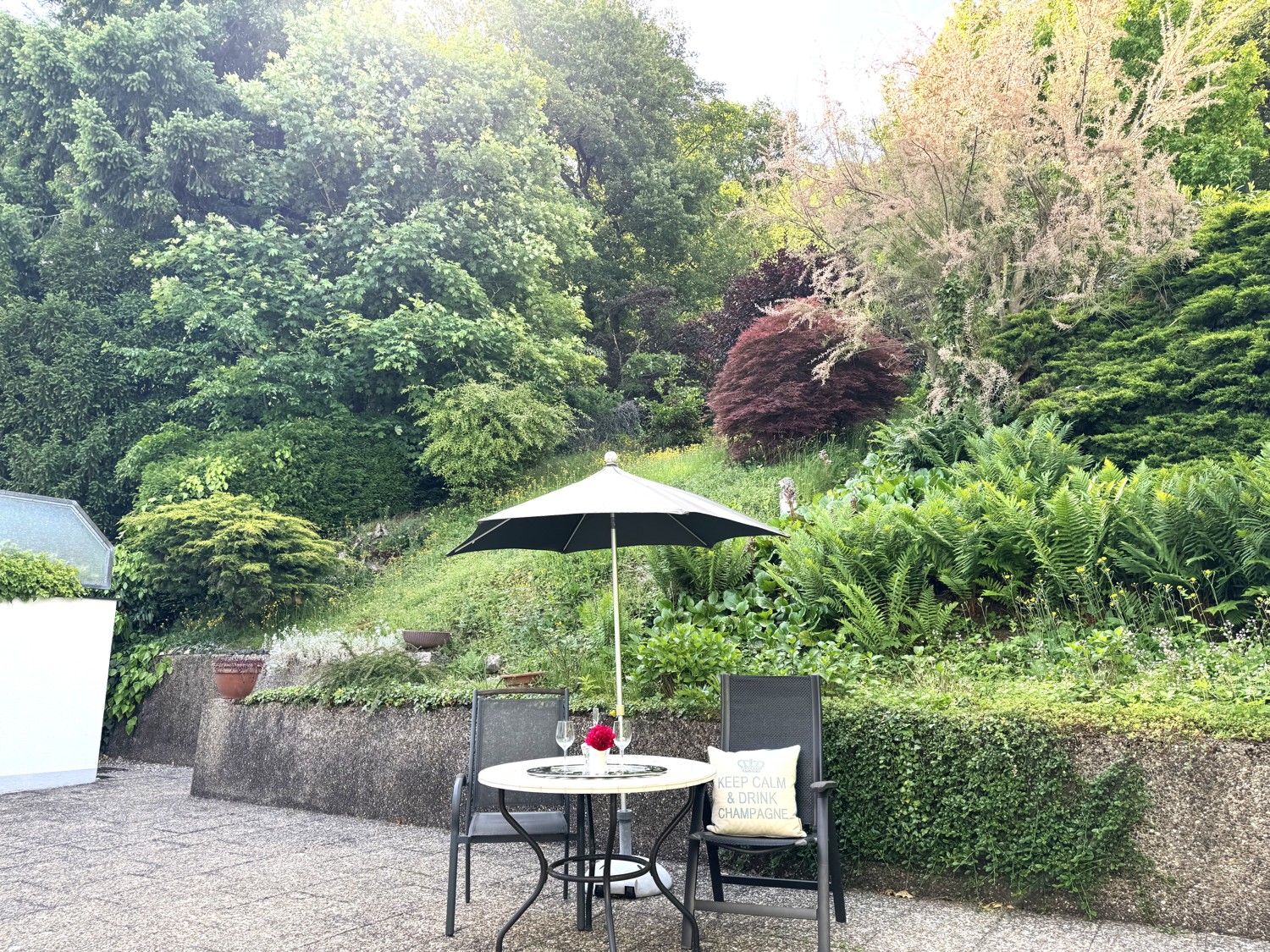 große Südterrasse