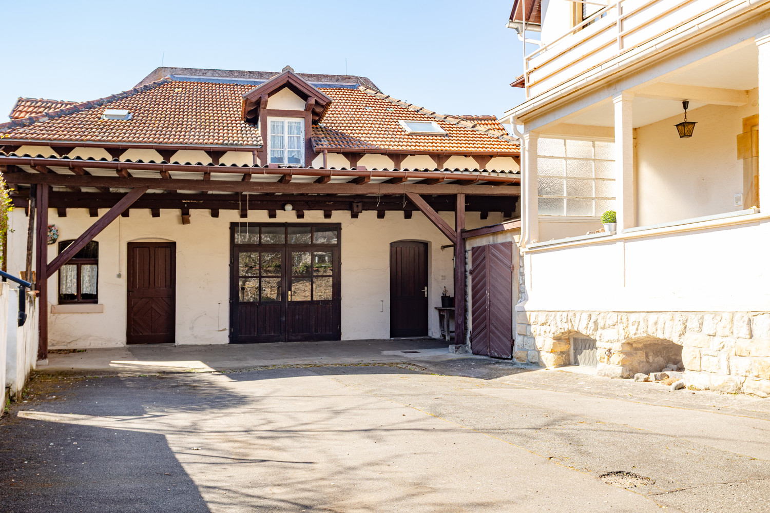 charmanter Innenhof