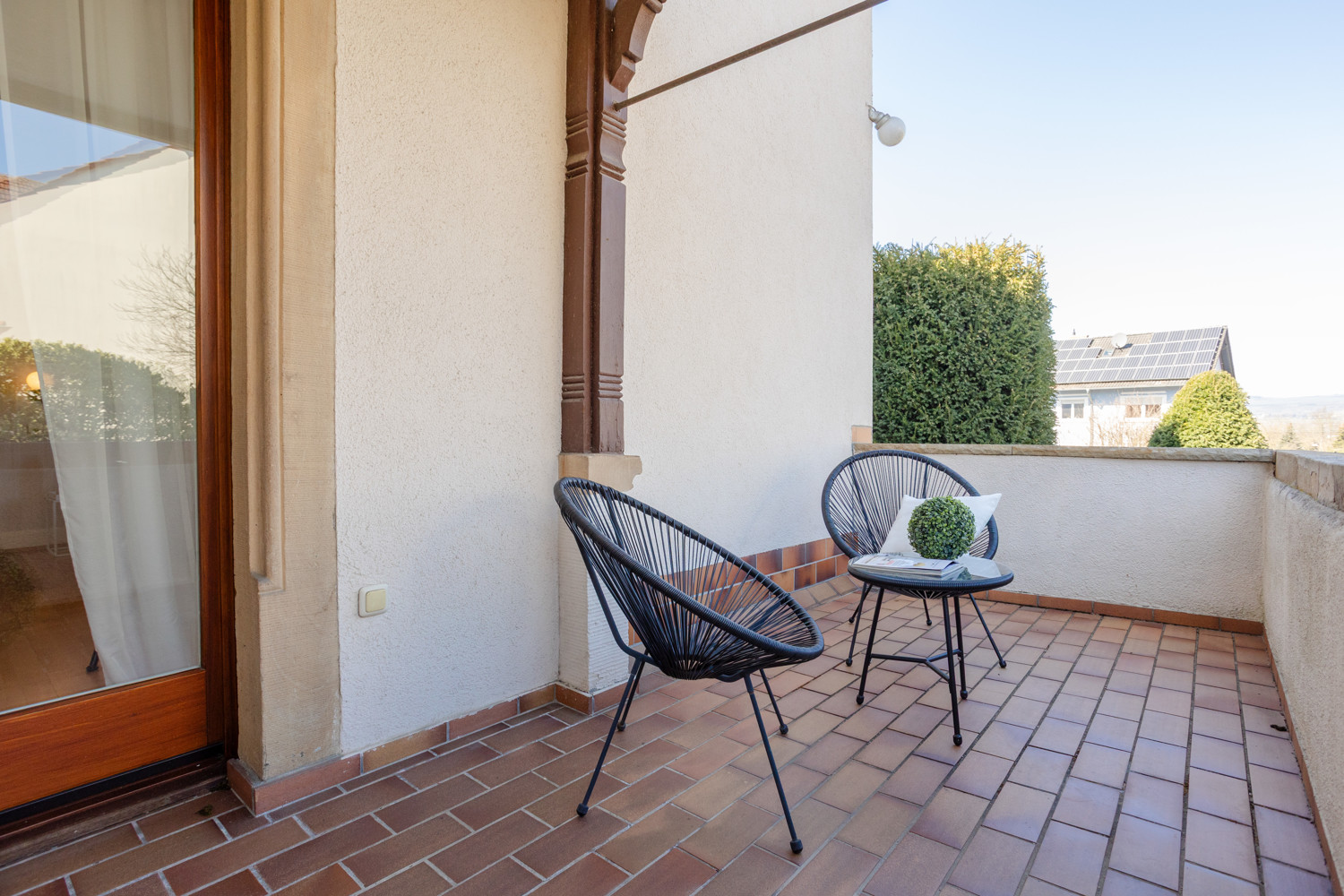 gemütliche Terrasse
