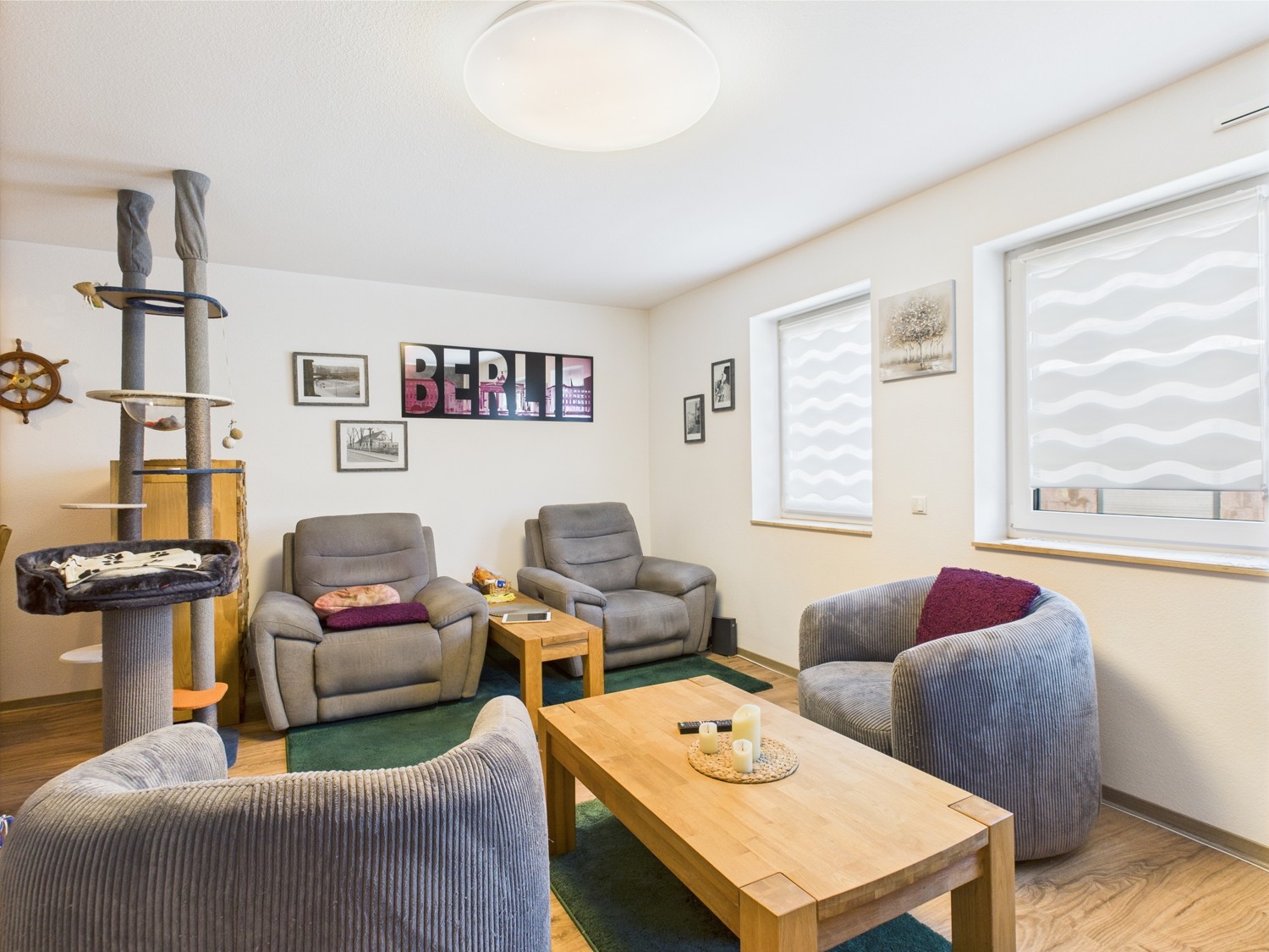 Sitzecke im Wohnzimmer