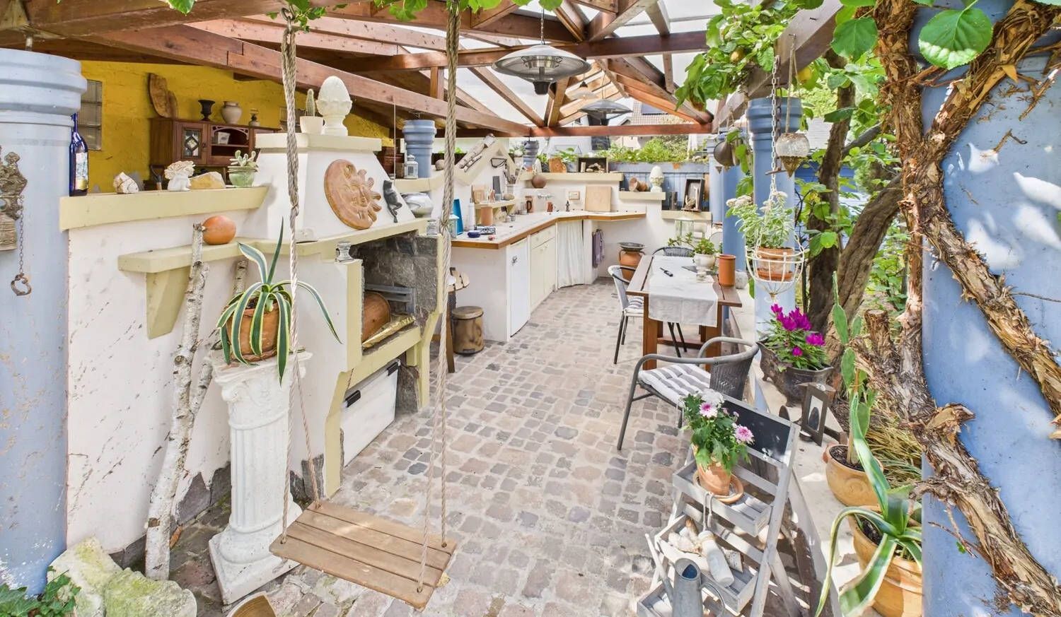 verwunschene Außenküche