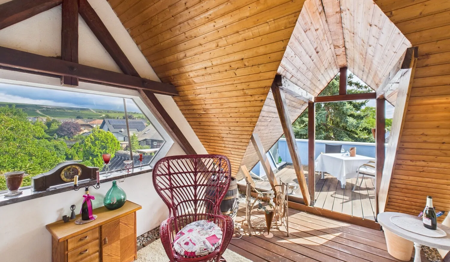 gemütlicher Dachstuhl...