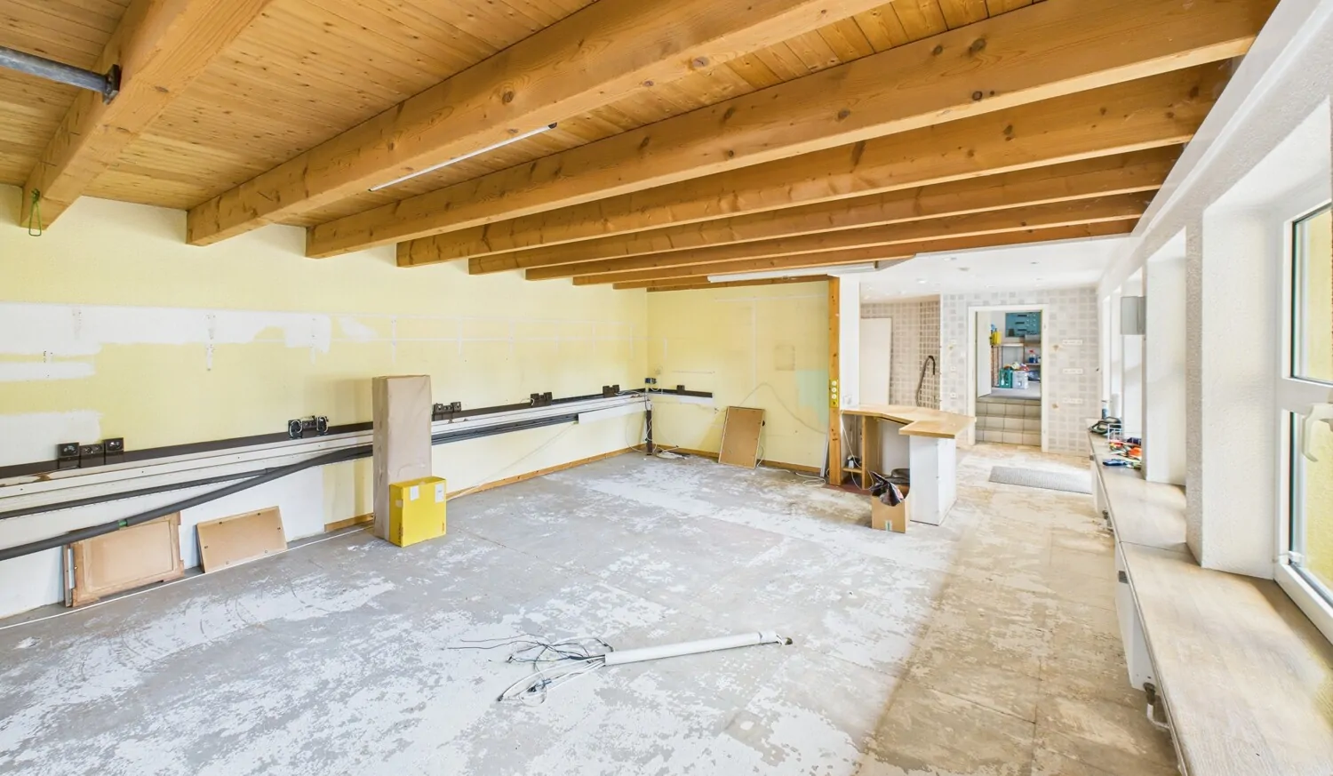 ausbaufähiger Anbau