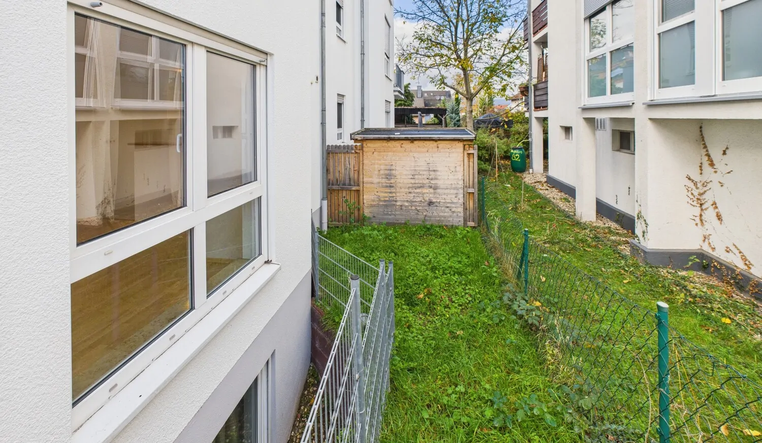 ...mit eigenem Garten