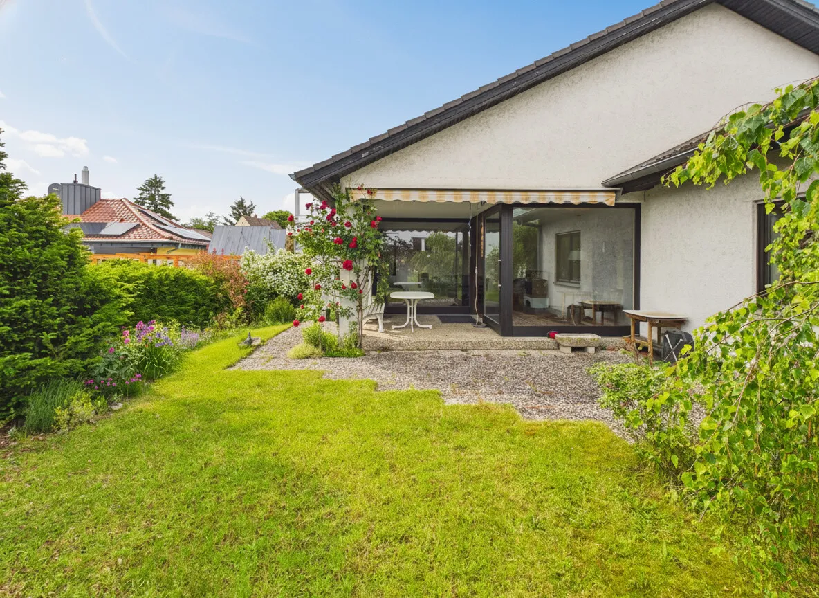 ...mit Terrassenzugang