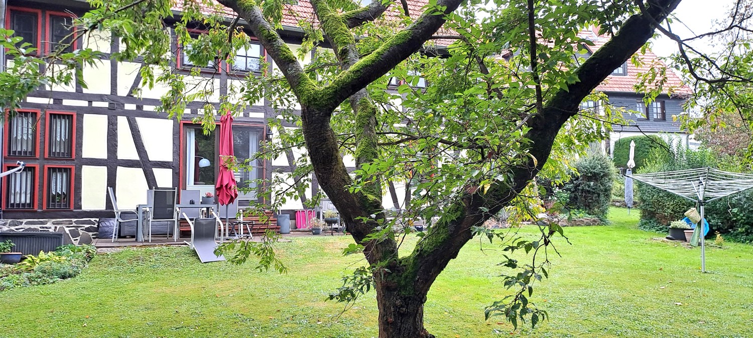 Terrasse einer Wohnung