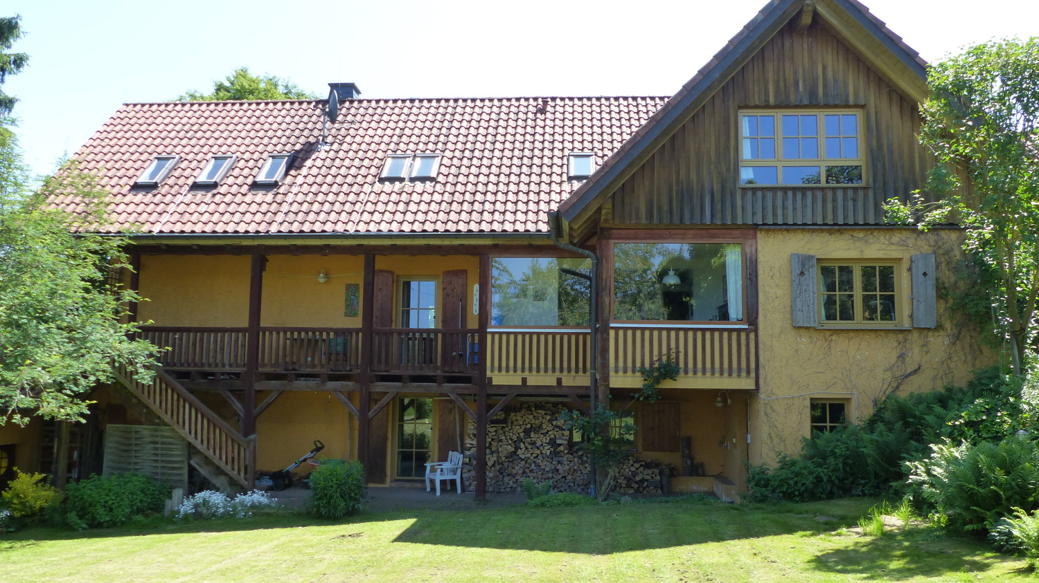 Ansicht vom Garten