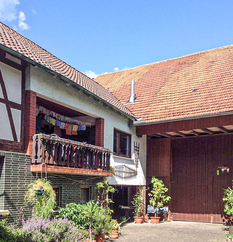 Hoffläche, Scheune