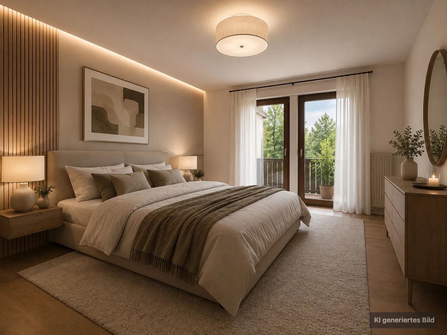 Beispiel Einrichtung Schlafzimmer