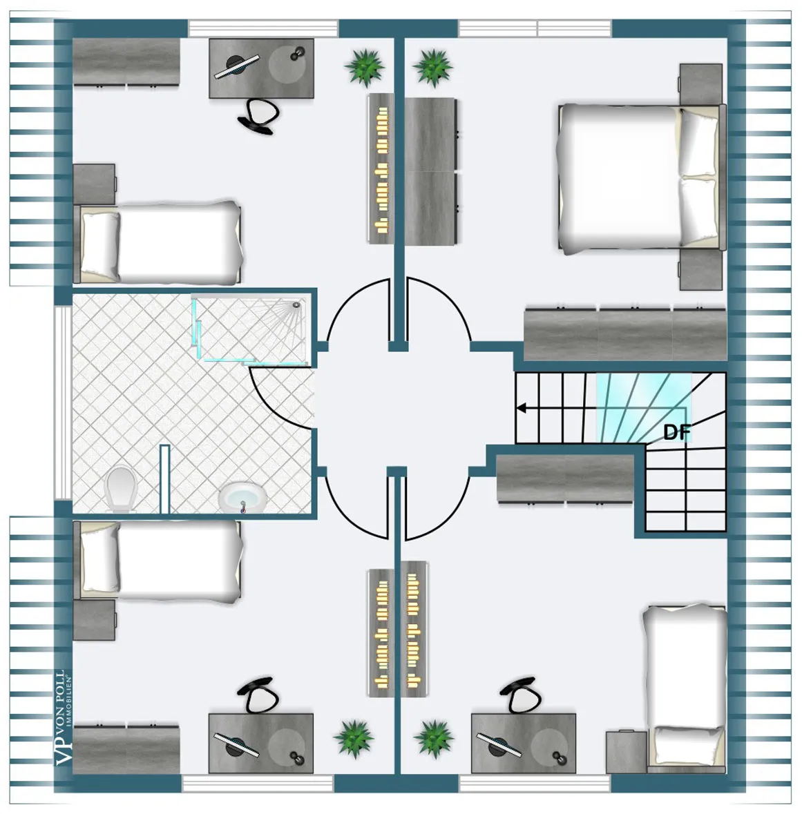 Grundriss Dachgeschoss