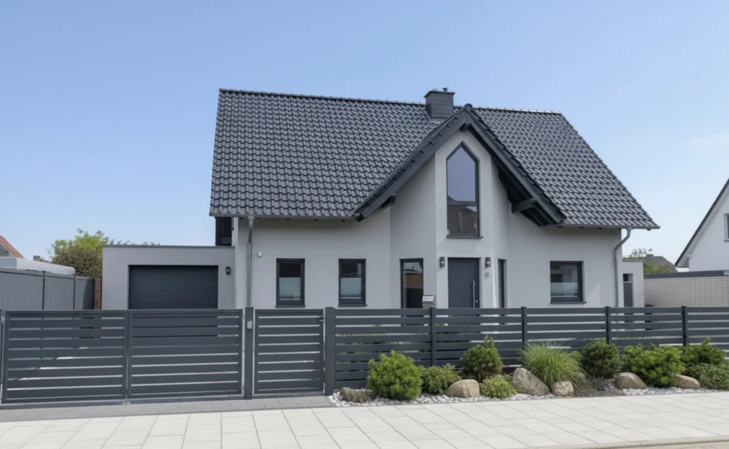 Modernes Einfamilienhaus mit Garten und viel Raum zum Leben