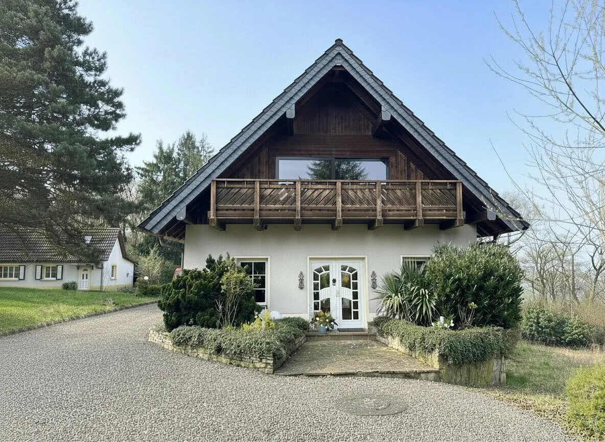 Hausansicht Haupteingang