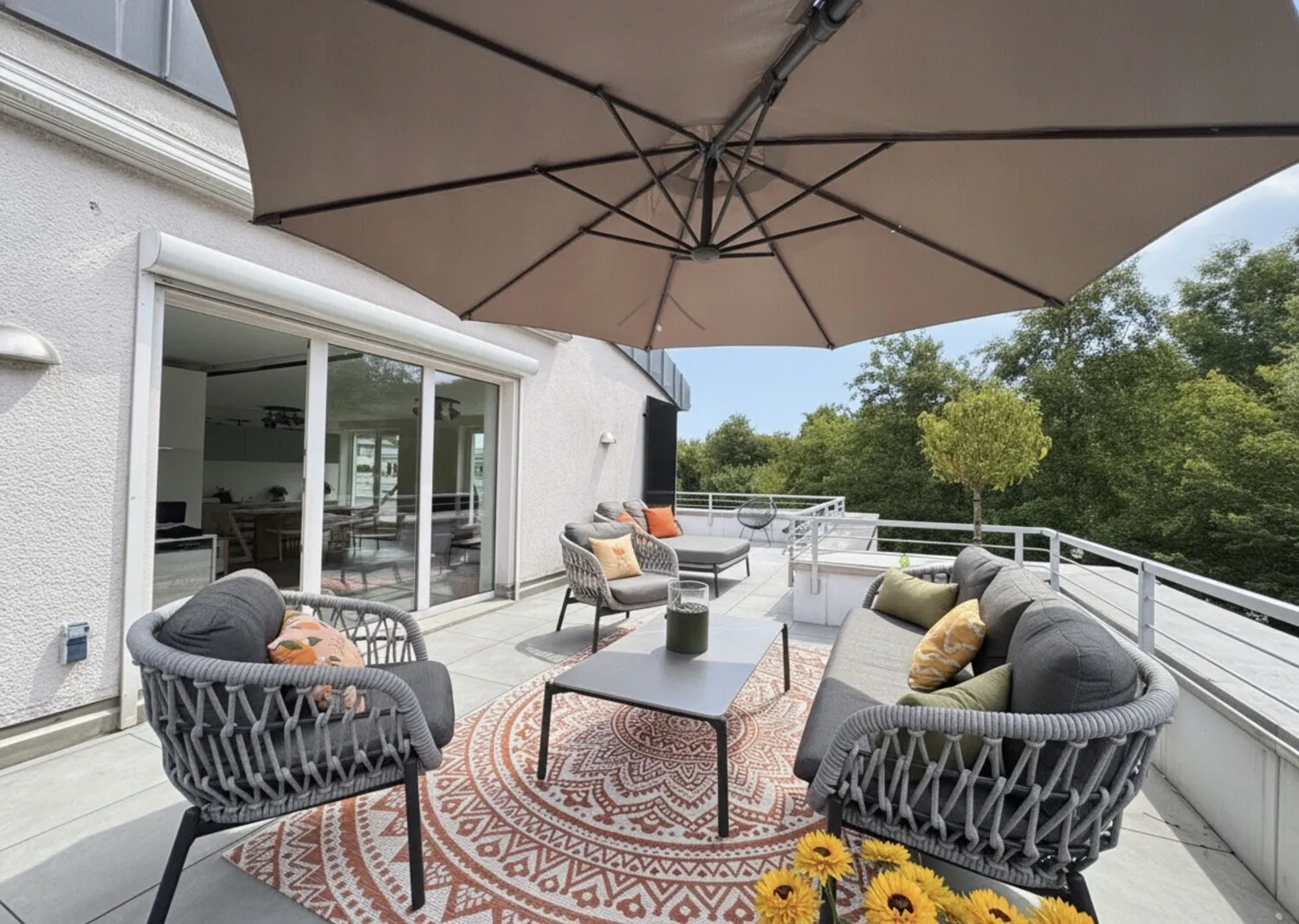 Dachterrasse