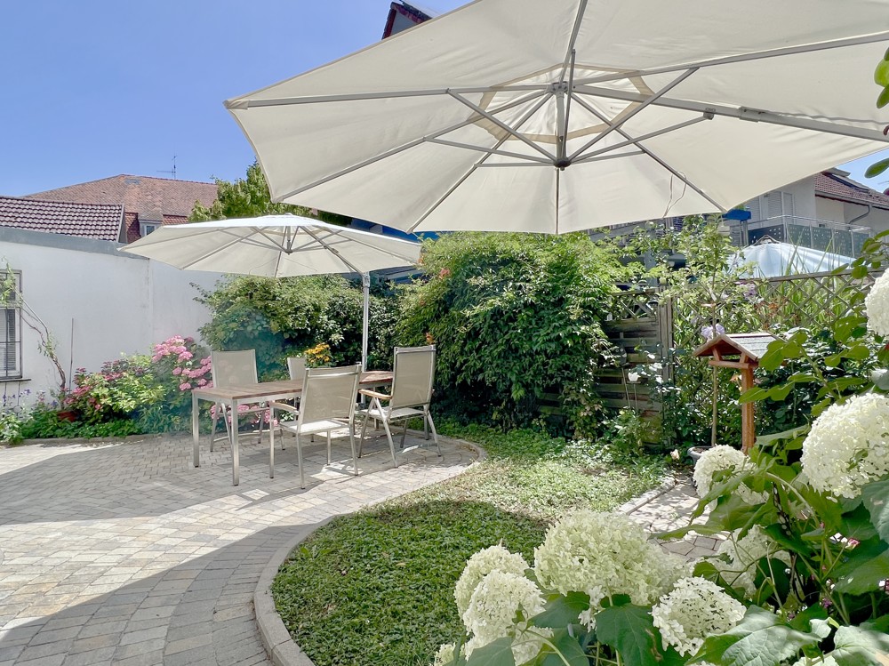 Herrlicher Gartenbereich