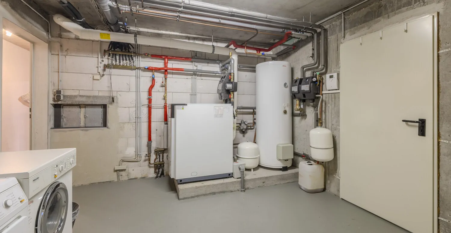 Technikraum und Waschküche im Untergeschoss