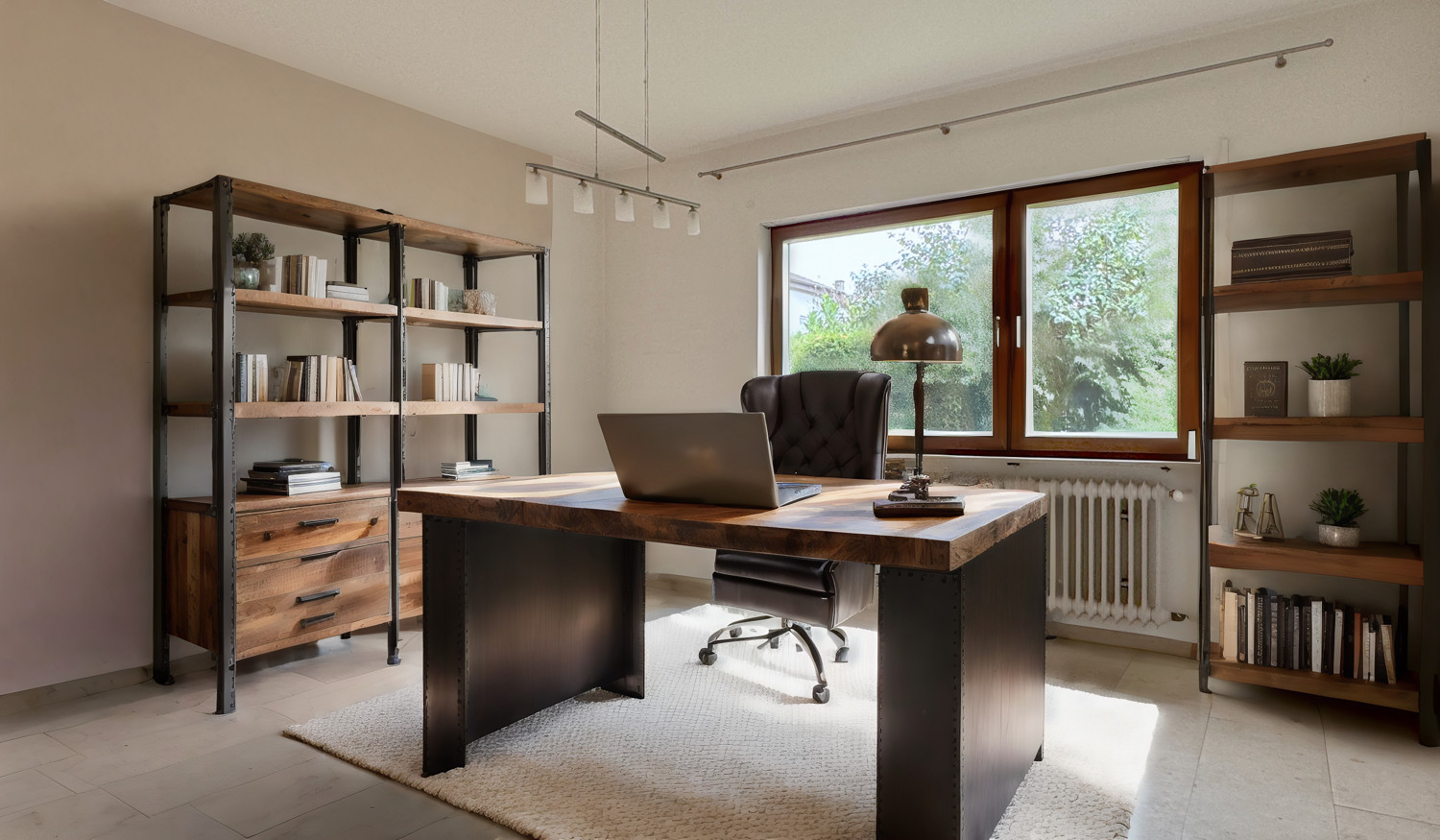 Homeoffice mit virtueller Einrichtung