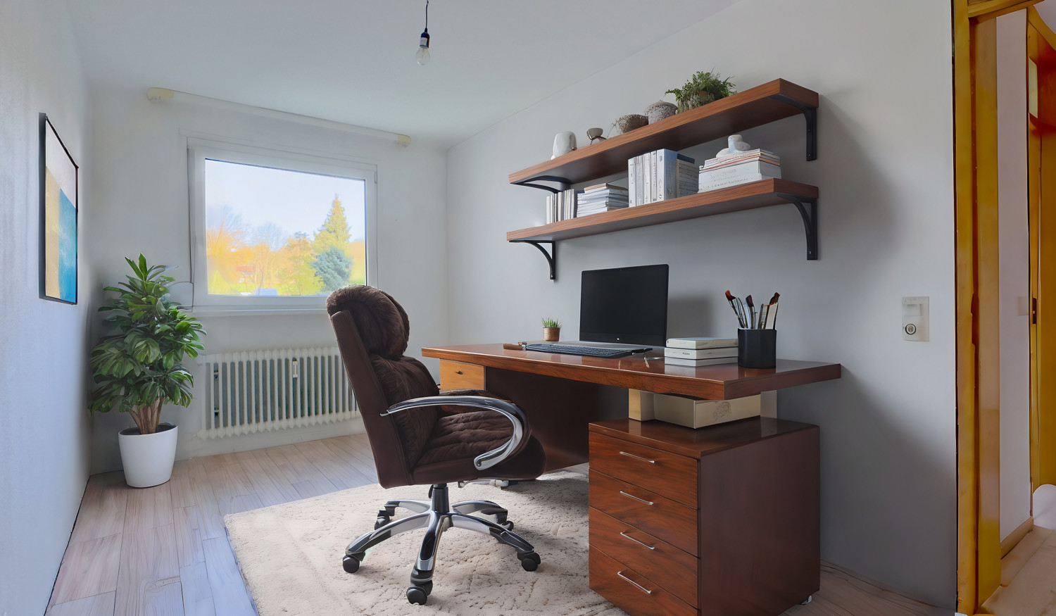 Homeoffice mit virtueller Einrichtung