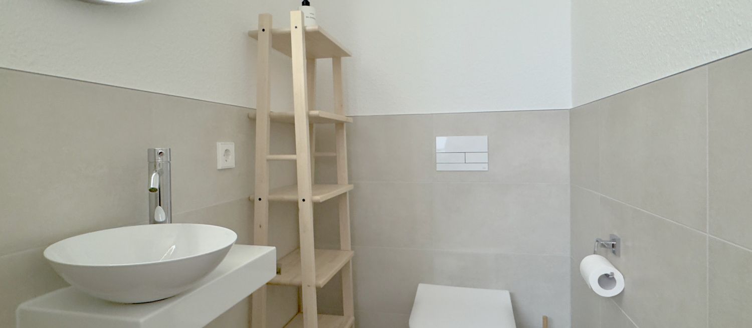 Modernes Gäste-WC
