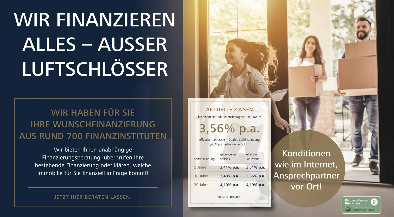 Einfamilienhaus auf großzügigem 
Grundstück mit Anbaupotential