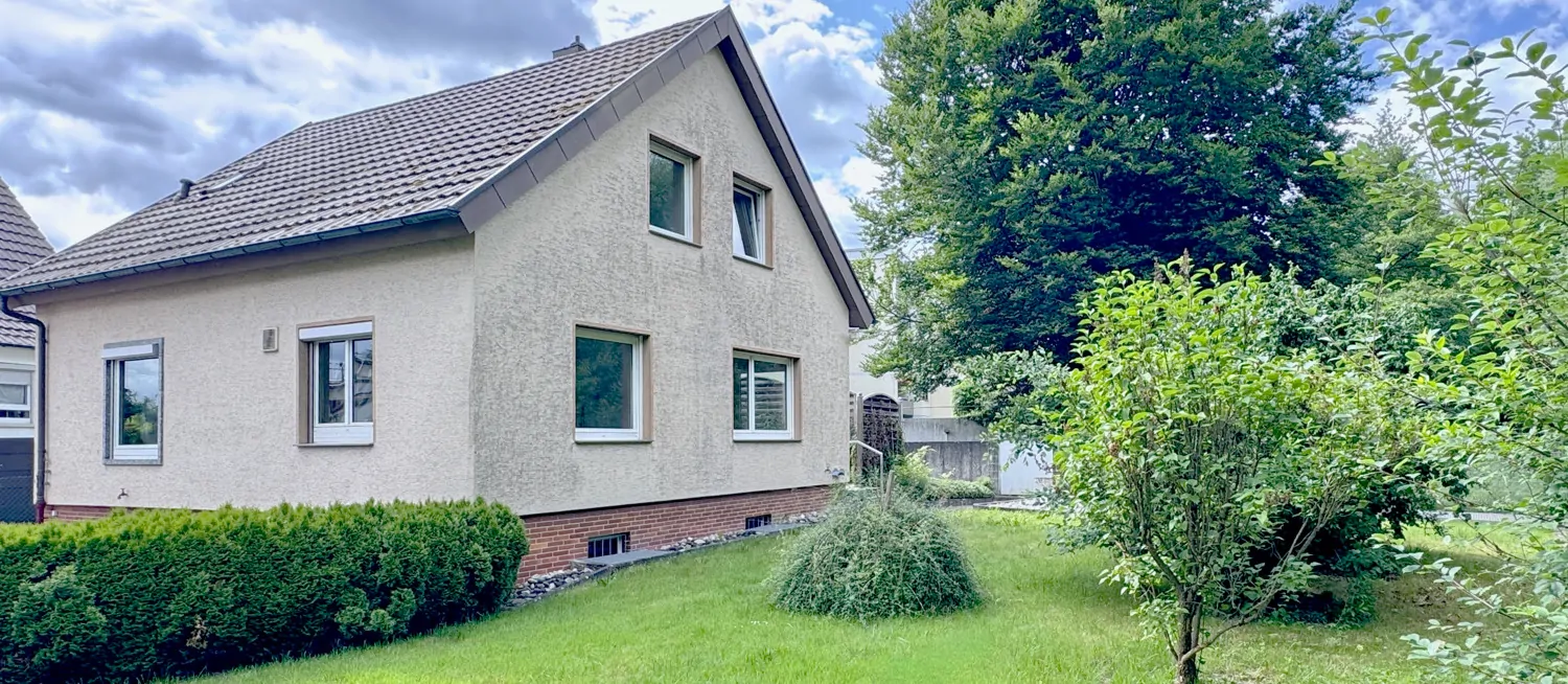 Hausansicht Gartenseite