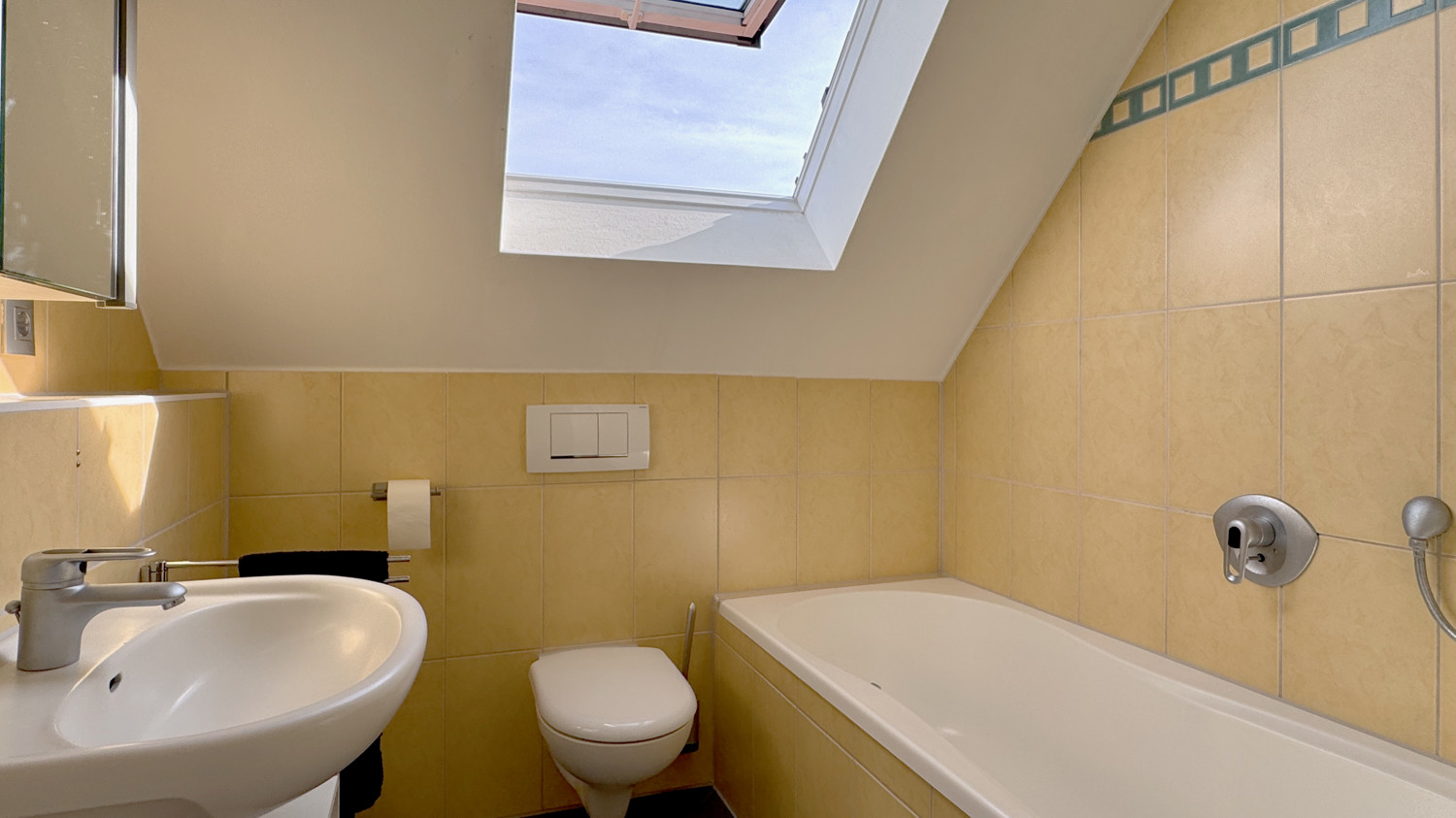 Tageslicht-Badezimmer