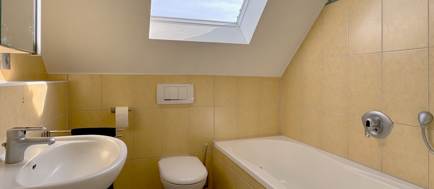 Tageslicht-Badezimmer