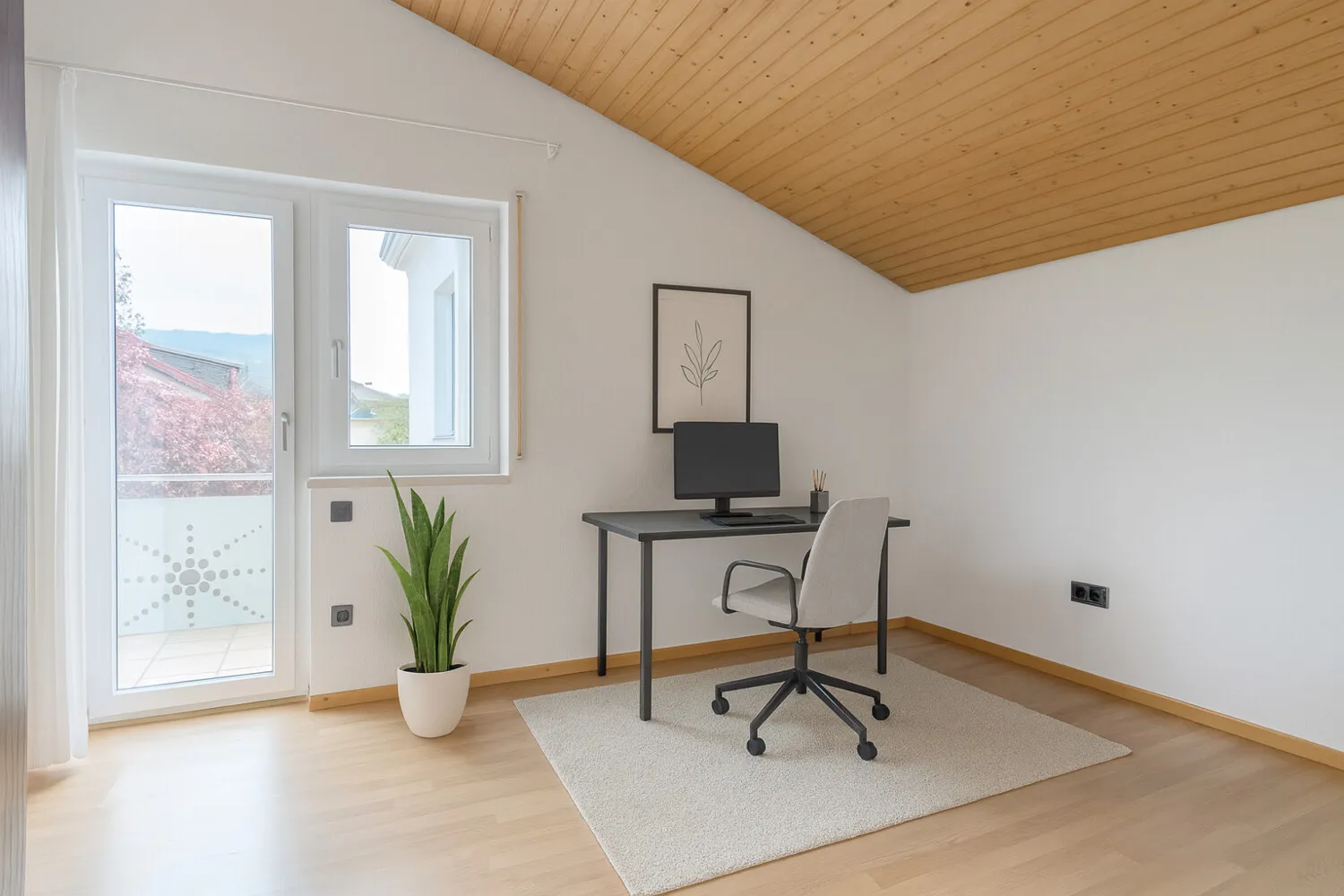 Kinder- / Schlafzimmer II mit virtueller Einrichtung