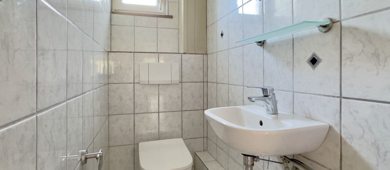 Gäste WC im Hochparterre