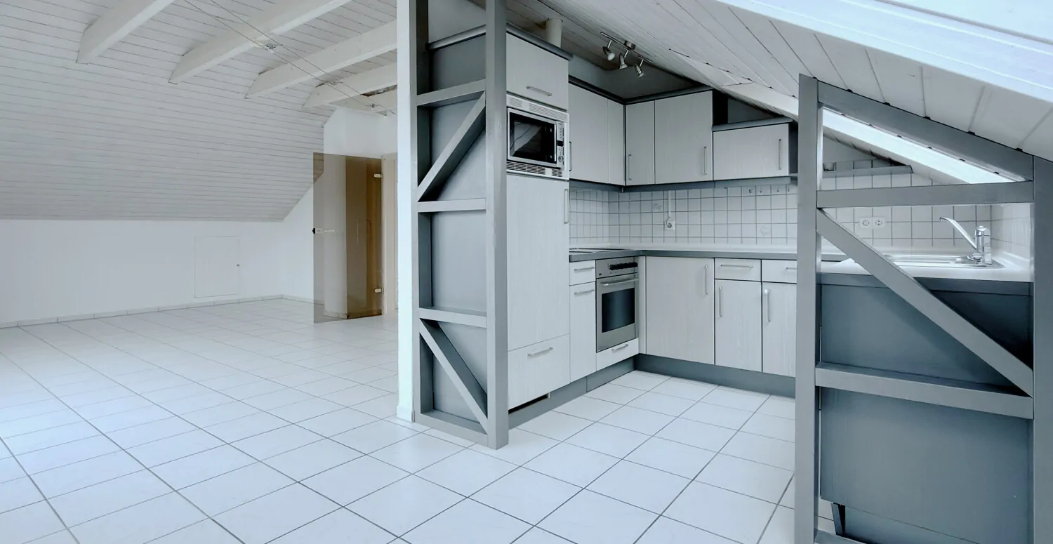 Offen gestaltete Küche