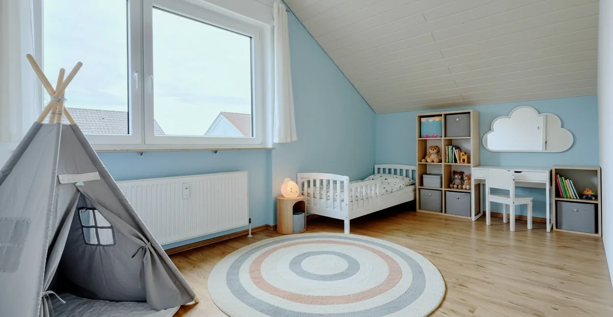 Kinderzimmer I mit virtueller Einrichtung