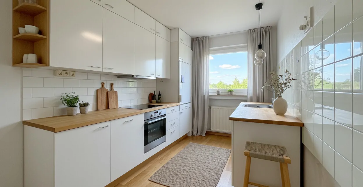 Küche mit virtueller Renovierung