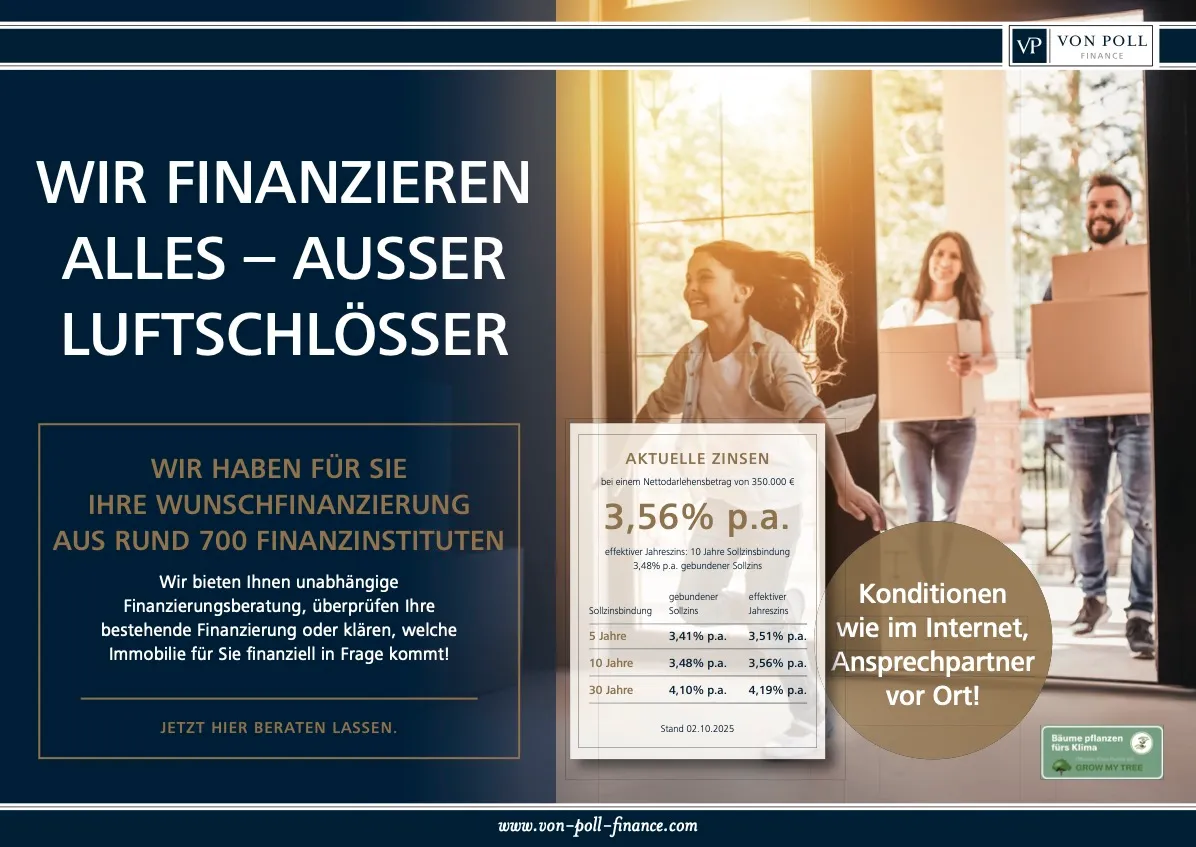 Lichtdurchflutete 2-Zimmer-Wohnung mit gelungenem Grundriss