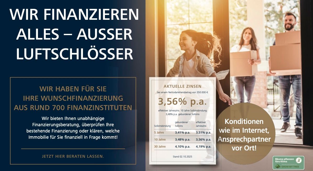 Lichtdurchflutete 2-Zimmer-Wohnung mit gelungenem Grundriss