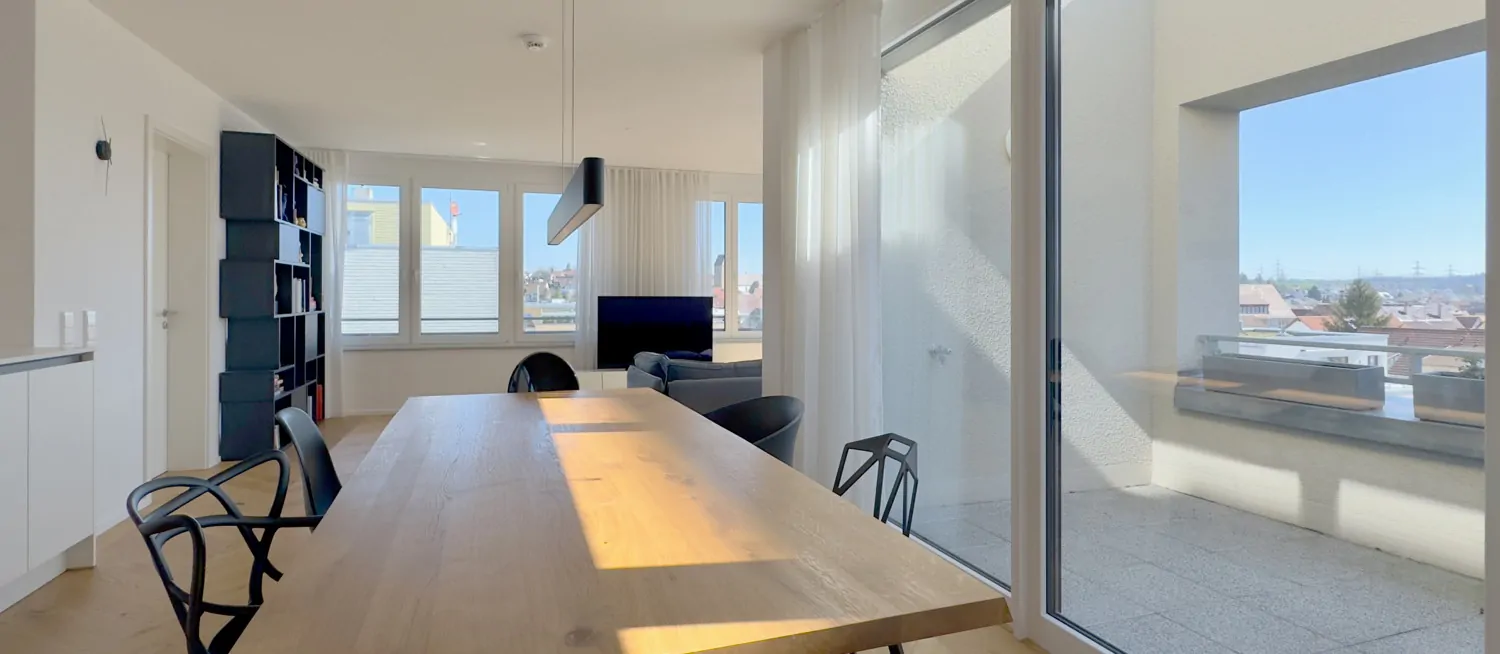 Perfekter Platz für stilvolles Speisen