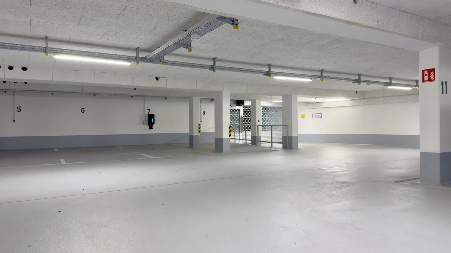 Zwei Stellplätze in der Tiefgarage – bequem und sicher